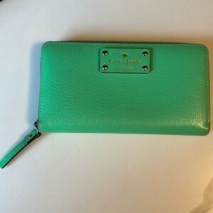 Kate Spade Cow Leather large wallet